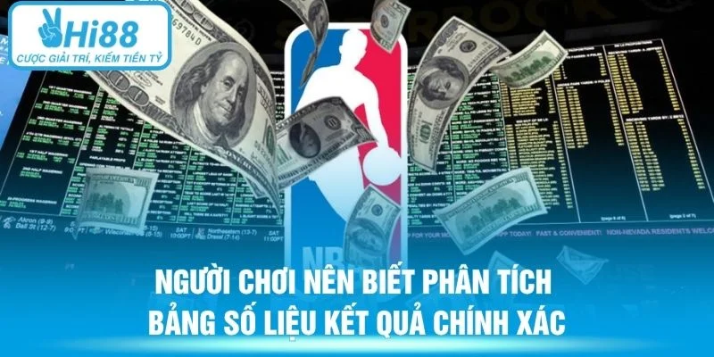 Người chơi nên biết phân tích bảng số liệu kết quả chính xác